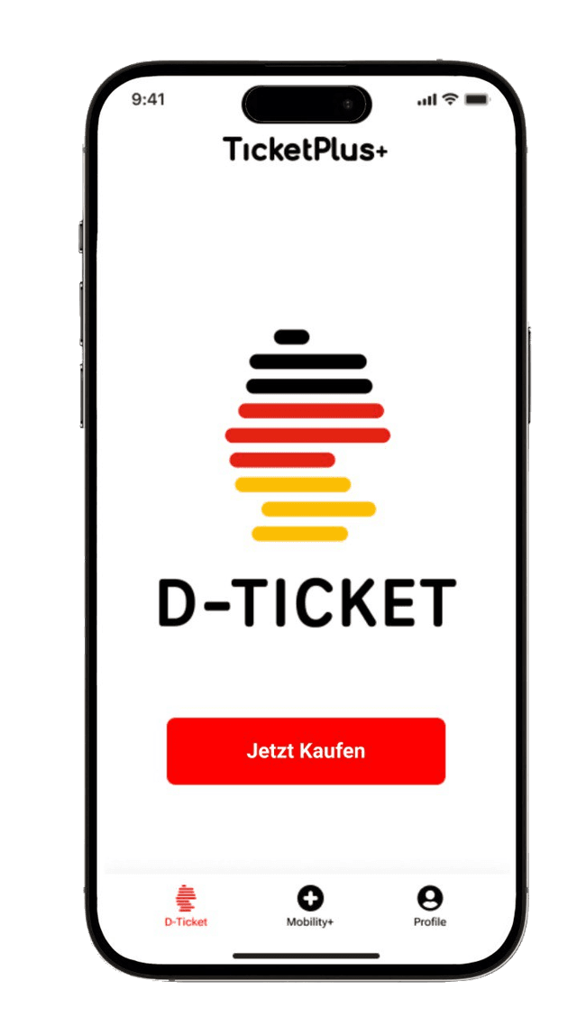 TicketPlus+ App – purchase screen