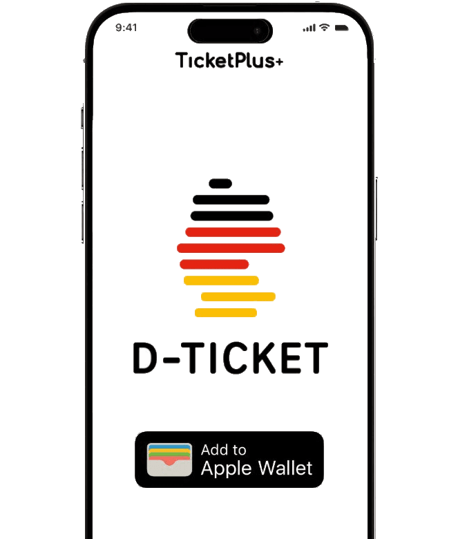 TicketPlus+ App – Deutschlandticket zu Apple Wallet hinzufügen