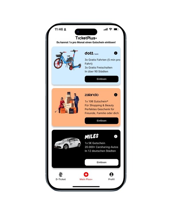 App Screen D-Ticket Pause and Sharing TicketPlus+